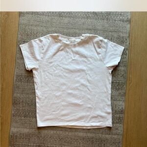 Cotton On White 90s Baby Tee Small